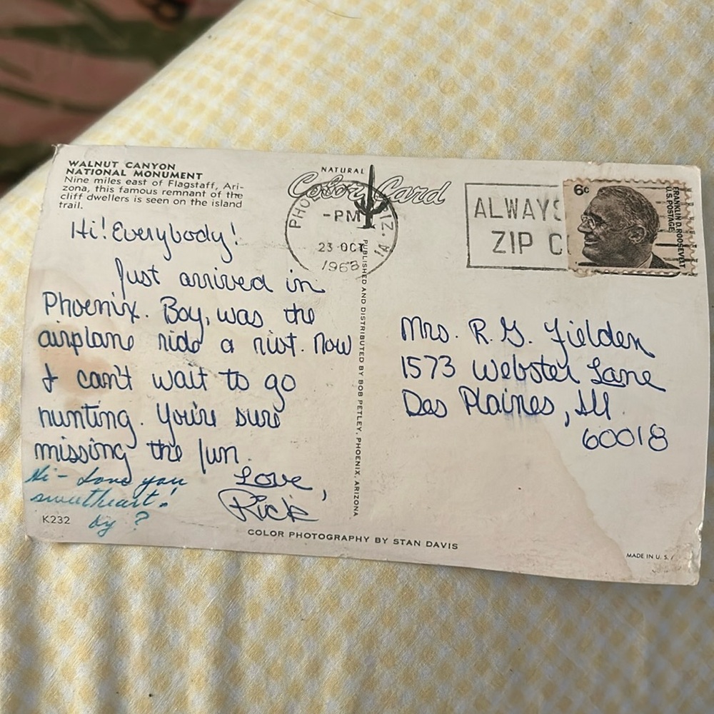 Authentic U S Postage 6 Cent Stamp Franklin D. Roosevelt.